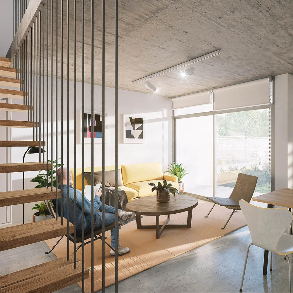 Interior architectural visualization by Imabox